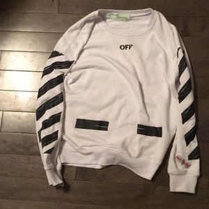 Off white virgilabloh 2013 crew neck.